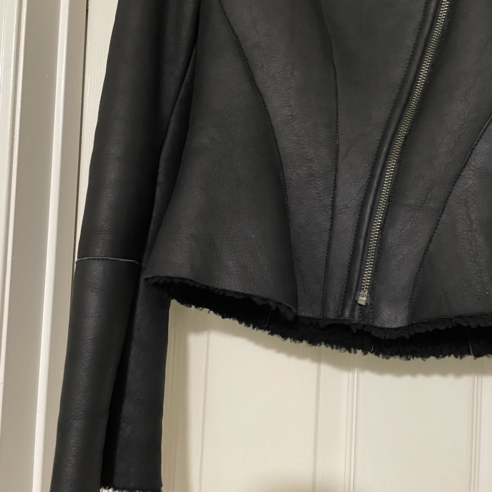 Gorgeous sheep leather shearling jacket - Picture 10 of 16